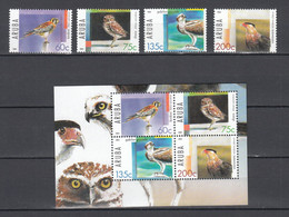 Aruba 2005,4V In Set+ 4V In Block,birds,vogels,oiseaux,vögel,pajaros,uccelli MNH/Postfris(L3707) - Zonder Classificatie