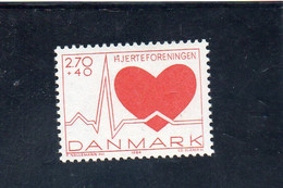 MEN - 1984 Danimarca - Giornata Mondiale Del Cuore - Medicine