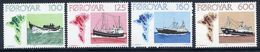 FAROE IS. 1977 Trawlers  MNH / **.  Michel 24-27 - Islas Faeroes