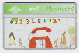 BT Welsh School Design Phonecard - Mint Unused (Telephone) - BT Emissioni Commemorative