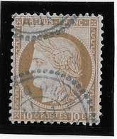 France N°54 Oblitéré CàD Perlé Salonique En Bleu - TB - Used Stamps