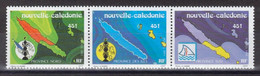 Nouvelle-Calédonie - YT 611-613 ** - 1991 - Les Trois Provinces Néo-calédoniennes - Blocchi & Foglietti