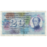 Billet, Suisse, 20 Franken, 1969, 1969-01-15, KM:46q, B - Suisse