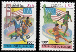 1033/1034** - "USA 1994" - Mondial De Foot / Wereldbeker Voetbal / Weltmeisterschaft / World Cup - BURUNDI - Ungebraucht