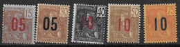 ⭐ Indochine - YT N° 60 à 64 ** - Neuf Sans Charnière ⭐ - Unused Stamps