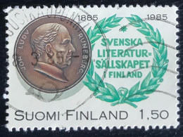 Finland - Suomi - C3/3 - (°)used - 1985 - Michel 955 - 100j Vereniging Voor Zweedse Literatuur In Finland - Used Stamps