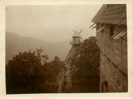 Orschwiller * Château Du Haut Koenigsbourg * Moulin à Vent Molen * Photo Ancienne - Autres & Non Classés