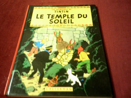 TINTIN  LE TEMPLE DU SOLEIL  ( 1981 ) - Hergé