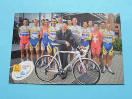 Fidea CYCLING Team ( TELENET - FIDEA ) > ( Zie / Voir Photo ) Publi Kaart ! - Cyclisme