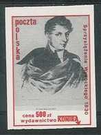 Poland SOLIDARITY (S184): KONTRA  Wysocki Conspiracy 1830 (2) - Vignettes Solidarnosc