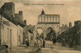 Autun * La Porte D'arroux * Rue De La Commune * Bureau De L'octroi - Autun