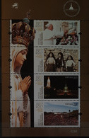 2017 - Portugal - MNH - 100th Anniversary Of Apparitions Of Our Lady Of Fatima - Miniature Sheet Of 4 Different Stamps - Nuevos