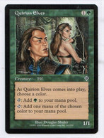 MAGIC The GATHERING  "Quirion Elves"---INVASION (MTG--115-3) - Sonstige & Ohne Zuordnung