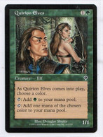 MAGIC The GATHERING  "Quirion Elves"---INVASION (MTG--115-3) - Other & Unclassified