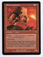 MAGIC The GATHERING  "Pouncing Kavu"---INVASION (MTG--115-6) - Other & Unclassified