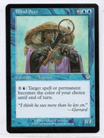 MAGIC The GATHERING  "Blind Seer"---INVASION (MTG--115-8) - Altri & Non Classificati