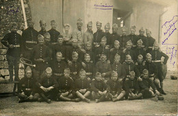 55ème Régiment * Carte Photo 1919 * 3ème Section 9ème 10ème 11ème 12ème Escouades * Aix En Provence ? * Militaria - Aix En Provence