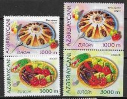 Azerbadjan 2005 N° 523/526 Neufs Europa Gastronomie - 2005