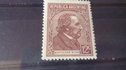 ARGENTINE YVERT N°371* - Ungebraucht