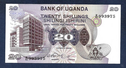 Uganda 20 Shillings 1979 P12b UNC - Uganda