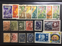 RUSSIE - Lot De 55 Timbres Anciens Oblitérés - Sammlungen