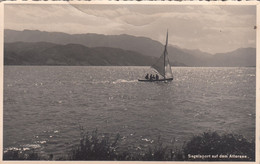 A1348) Segelsport Auf Dem  ATTERSEE - Segelboot - ALT ! - Attersee-Orte