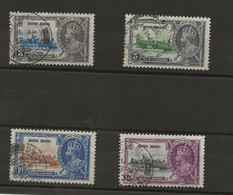 Hong Kong, 1935, SG 133 - 136, Complete Set, Used - Gebruikt