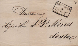 SUEDE 9/8/1847 - ... - 1855 Prephilately