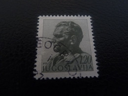 Josip Broz Tito (1892-1980) Maréchal - Val 1.20 - Gris Clair - Oblitéré - Année 1970 - - Used Stamps