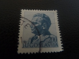 Josip Broz Tito (1892-1980) Maréchal - Val 2.00 - Bleu Clair - Oblitéré - Année 1970 - - Used Stamps