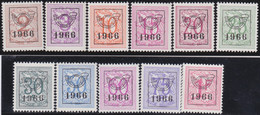 Belgie   .   OBP   .   PRE  769/779       .   **    .    Postfris   .  / .  Neuf SANS Charnière - Typo Precancels 1951-80 (Figure On Lion)