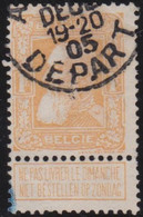 Belgie     .    OBP   .    79   .      O       .    Gestempeld     .   /   .  Oblitéŕe - 1905 Breiter Bart