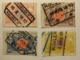 Timbres De BELGIQUE "Oblitérés" - Poste Timbres Colis Postaux - N° (Voir Au Descriptif) - Postzegels
