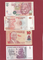 Autres-Afrique 7 Billets 6 En UNC (NEUF) Et 1 Dans L 'état Lot N °1 - Other - Africa