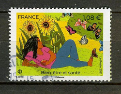 FRANCE 2021 / LA TERRE ET LES HOMMES - BIEN-ETRE ET SANTE  OBL. CACHET ROND - Used Stamps