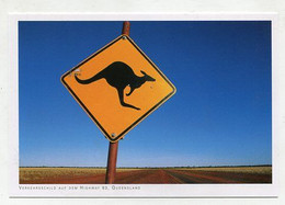 AK 06602 AUSTRALIA - Queensland - Verkehrsschild Auf Dem Highway 83 - Sonstige & Ohne Zuordnung
