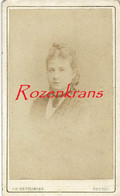 CDV Portrait Carte De Visite Photographe Fotograaf Oude Foto Old Ancienne Photo Reutlinger Paris Femme Woman Vrouw - Ohne Zuordnung