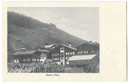 SAFIEN PLATZ: Dorfpassage ~1915 - Safien