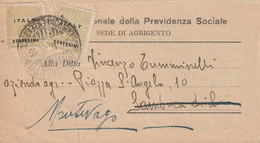 Coppia 25 Cent AMGOT Su Piego - Occ. Anglo-américaine: Sicile