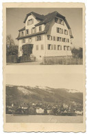 ZUG: Seeansicht, Herrschaftshaus Foto-AK ~1930 - Zug