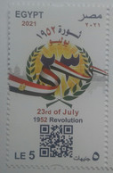 Egypt- 23 July Revolution, 69th Anniversary (Unused) (MNH) - [2021] (Egypte) (Egitto) (Ägypten) (Egipto) (Egypten - Unused Stamps