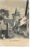 ZUG: Kapuzinerturm Animiert ~1910 - Zoug