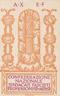 Tessera - Confederazione Nazionale Sindacati Fascisti - Membership Cards