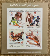 Olympische Spelen  1992 , Komroren - Zegels Tesamen In Blok  Postfris - Winter 1992: Albertville