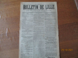 BULLETIN DE LILLE DU JEUDI 2 AOÛT 1917 N°284 PUBLIE SOUS LE CONTRÔLE DE L'AUTORITE ALLEMANDE - Français