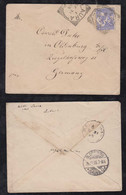 South Australia 1895 Cover LAURA To OLDENBURG Germany - Briefe U. Dokumente