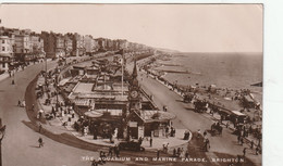 BRIGHTON - THE AQUARIUM AND MARINE PARADE - Brighton