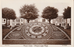 WESTON SUPER MARE - FLORAL CLOCK - Weston-Super-Mare