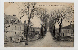 MONCOUTANT - 79 - Deux Sèvres - L'Avenue De La Gare - Moncoutant