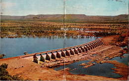 (1 B 6) 22 X 14 Cm - Australia (not Perfect, Folded) WA - The Ord River Diversion Dam - Altri & Non Classificati